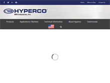 Tablet Screenshot of hypercoils.com